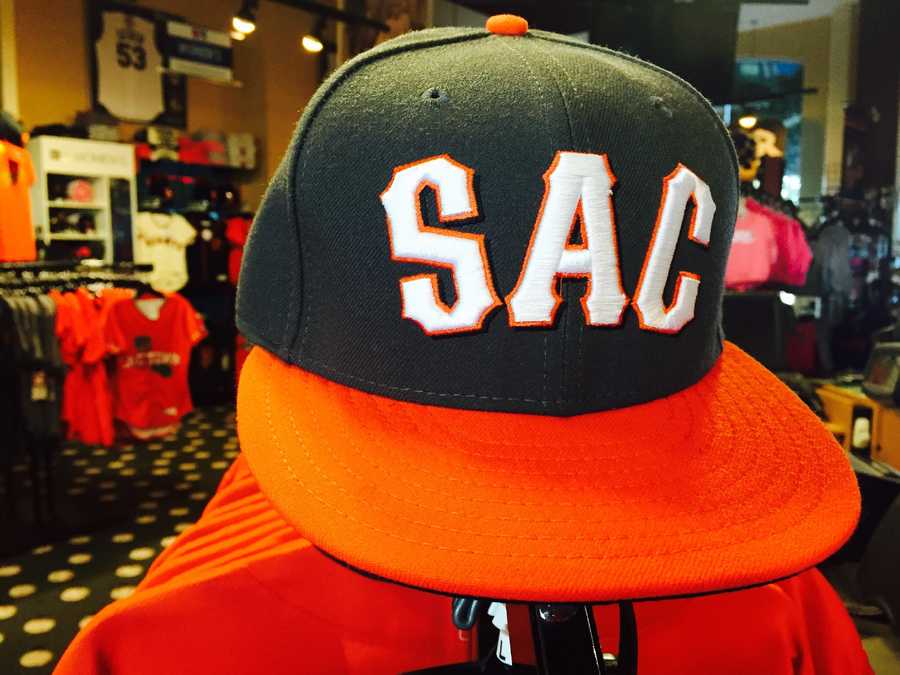 sacramento river cats And if you want a matching hat for your jersey, check out the black and orange Sac baseball caps.