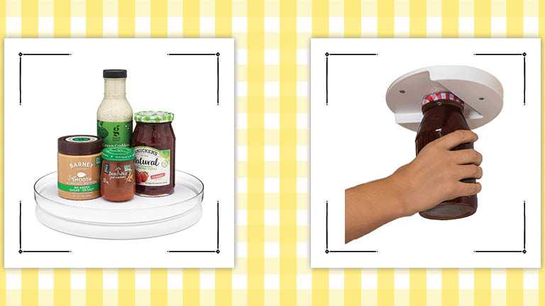 lazy susan and jar opener