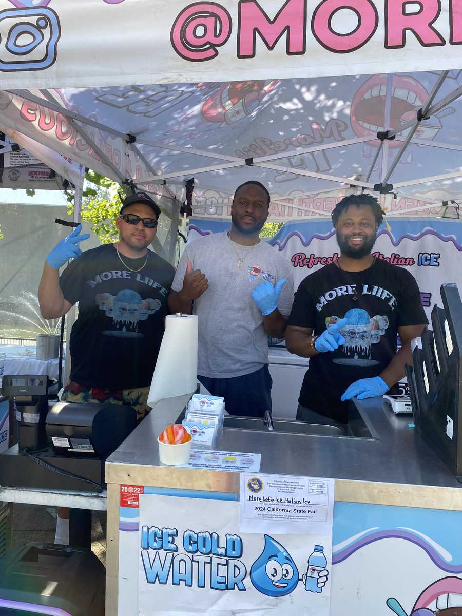 Cold treat at the fair Cold treat at the fair